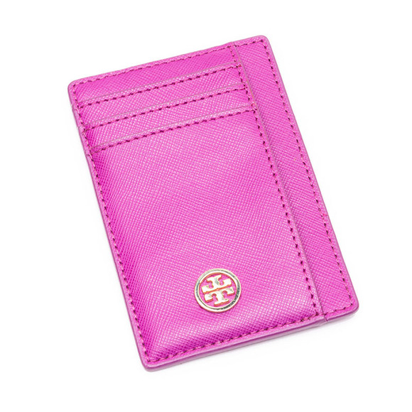 Tory Burch Wallet Women size 7X11 Fuchsia - Picture 1 of 4